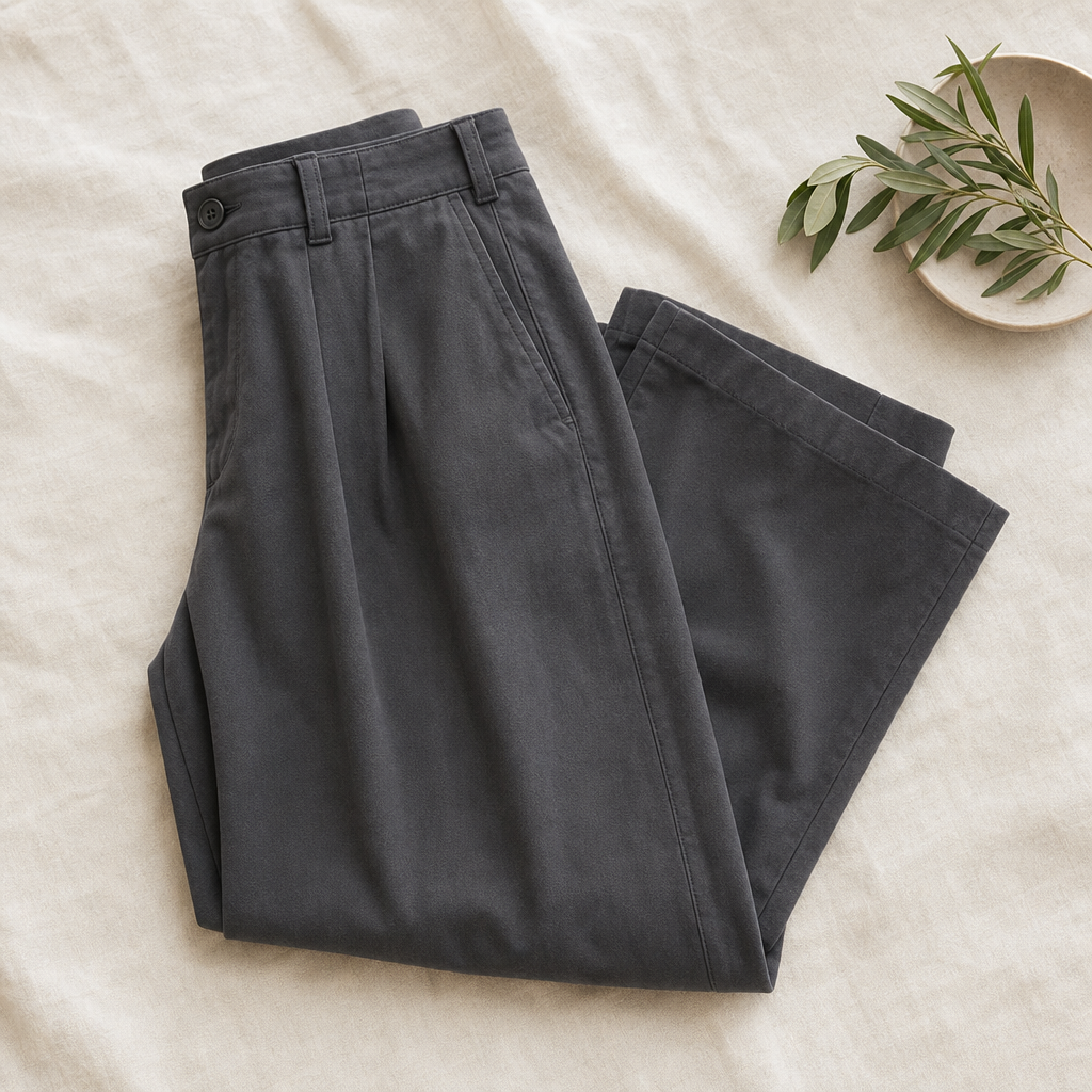 Kosha wide-leg pants in Graphite