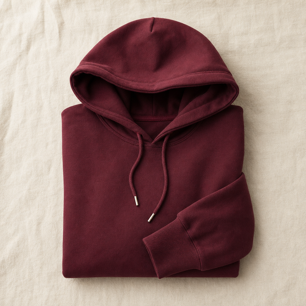 Kosha hoodie in Oxblood