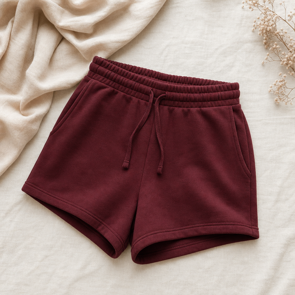 Kosha shorts in Oxblood